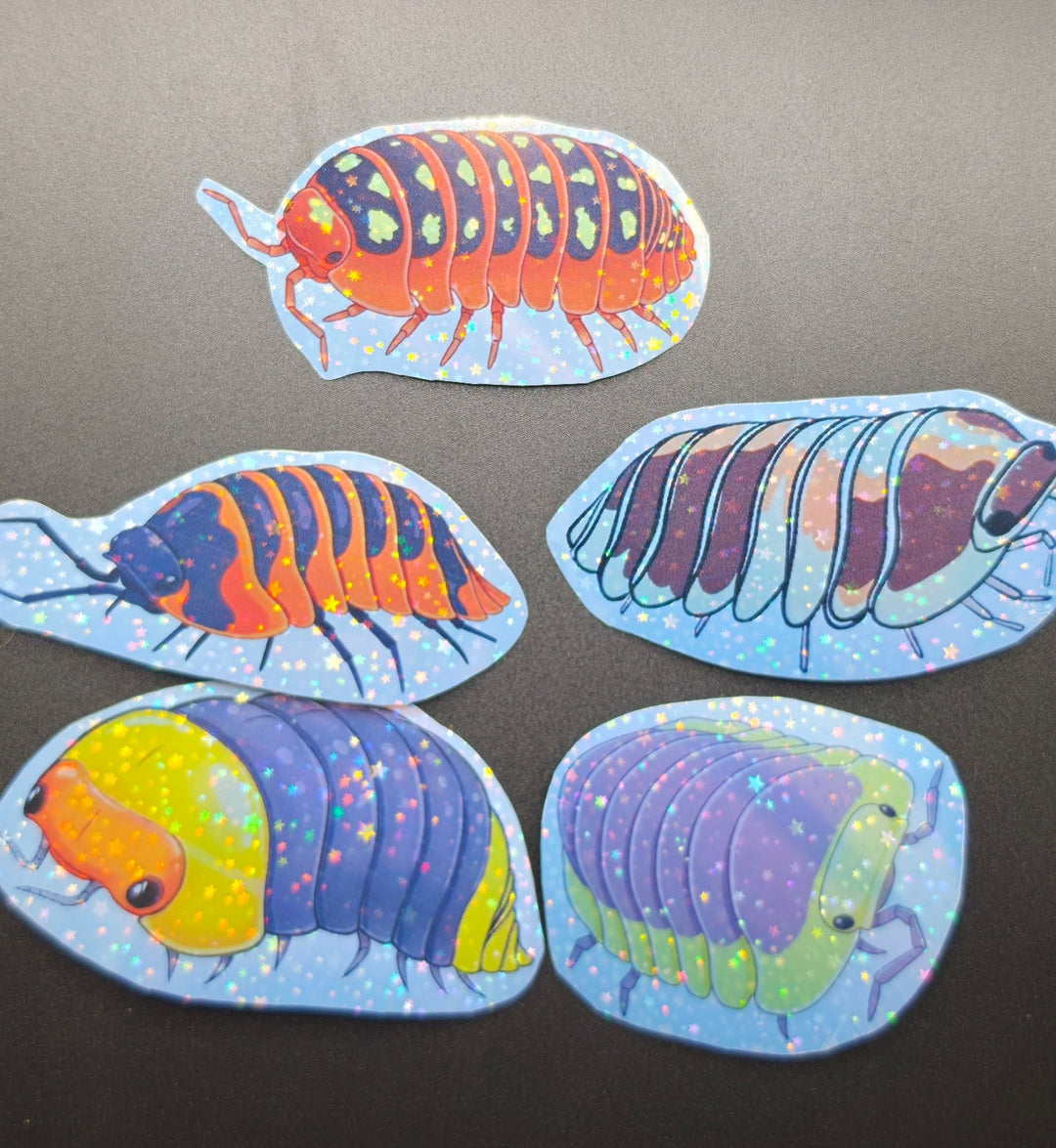 PostPods Vinyl Stickers - Isopod Pack