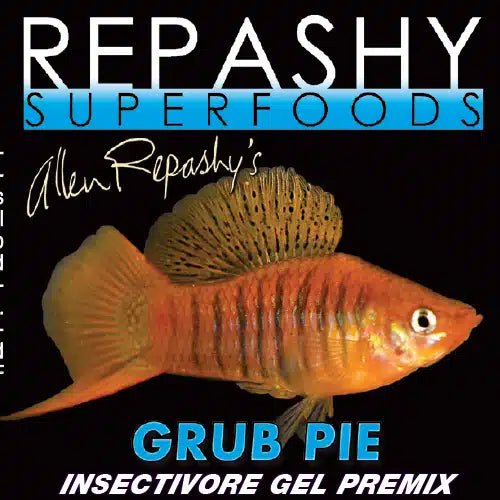 Repashy SuperFoods Grub Pie — Insectivore Gel Premix for Reptiles &amp; Amphibians, for Sale UK