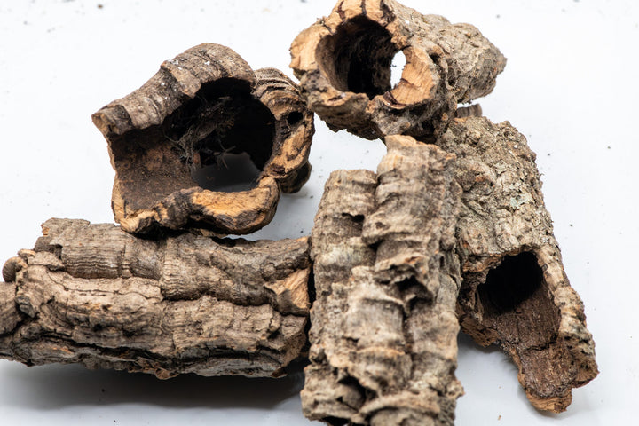 cork bark tube assortment